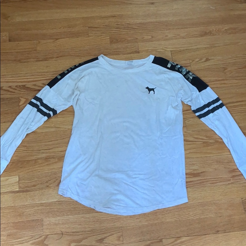 VS PINK Varsity Long Sleeve